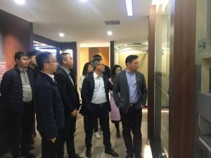 融發(fā)集團考察海驪裝配宅2.0，探討軍民融合新發(fā)展